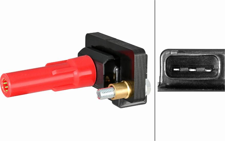HELLA 5DA 358 101-821 - Котушка запалювання autozip.com.ua