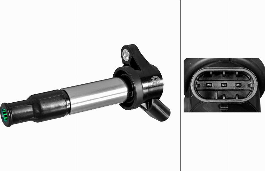 HELLA 5DA 358 290-511 - Котушка запалювання autozip.com.ua
