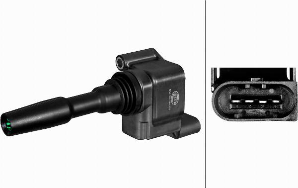HELLA 5DA 358 290-131 - Котушка запалювання autozip.com.ua