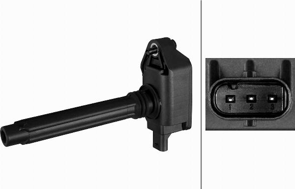 HELLA 5DA 358 290-711 - Котушка запалювання autozip.com.ua