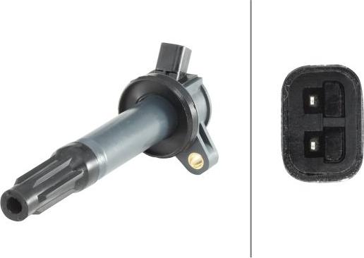 HELLA 5DA230035-871 - Котушка запалювання autozip.com.ua