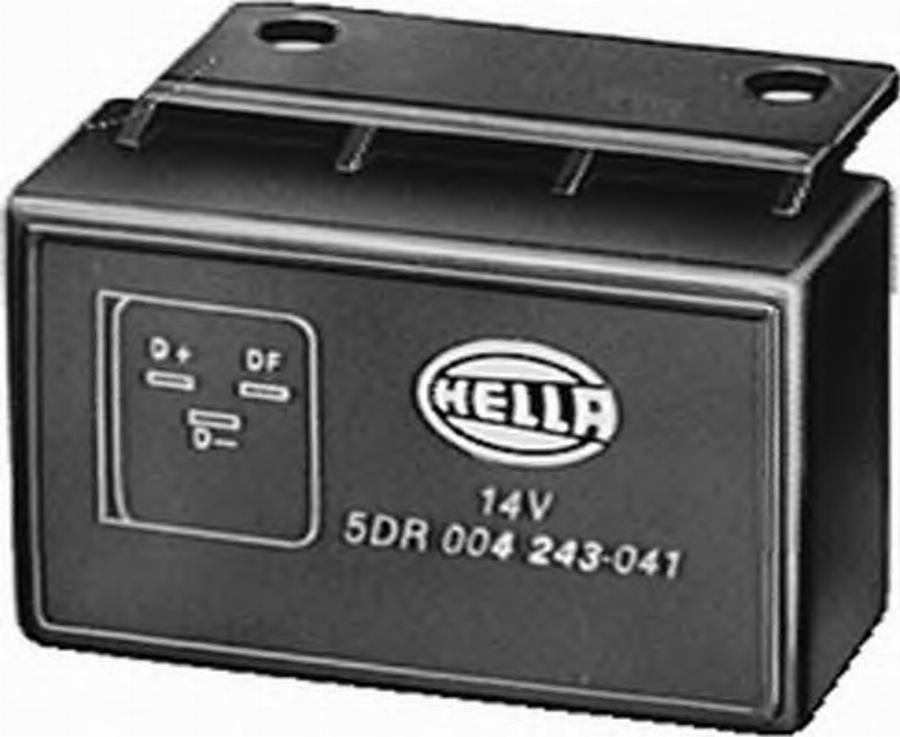 HELLA 5DR004243041 - Регулятор напруги генератора autozip.com.ua