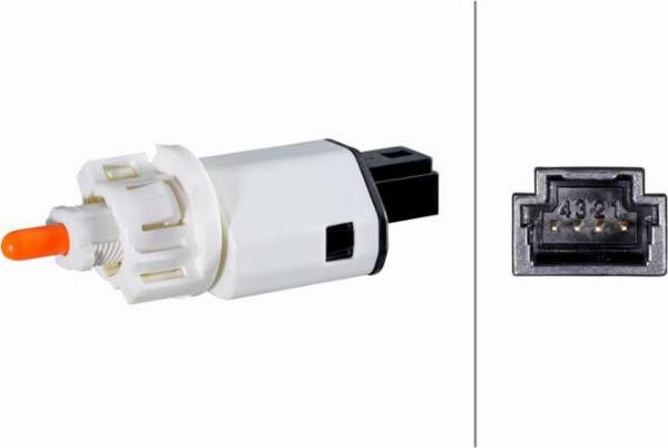 HELLA 6DD 010 966-831 - Вимикач ліхтаря сигналу гальмування autozip.com.ua