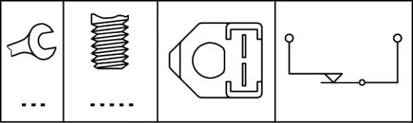 HELLA 6DF 003 263-081 - Вимикач ліхтаря сигналу гальмування autozip.com.ua