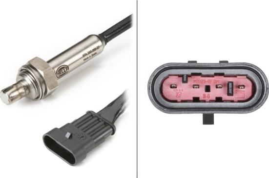 HELLA 6PA 358 066-071 - Лямбда-зонд, датчик кисню autozip.com.ua