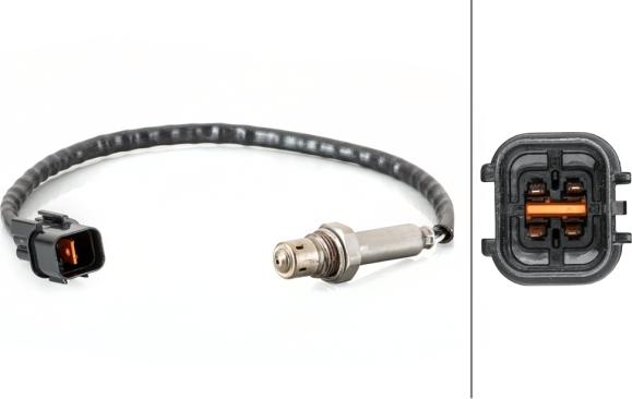 HELLA 6PA 358 103-551 - Лямбда-зонд, датчик кисню autozip.com.ua