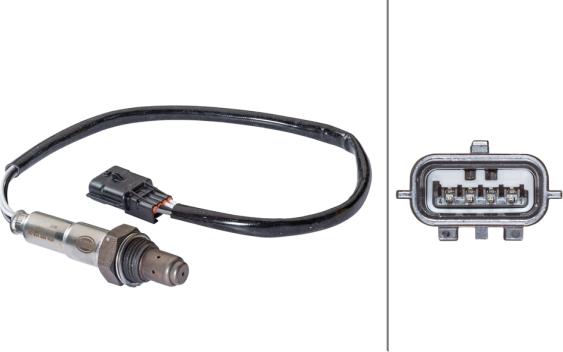 HELLA 6PA 358 103-041 - Лямбда-зонд, датчик кисню autozip.com.ua
