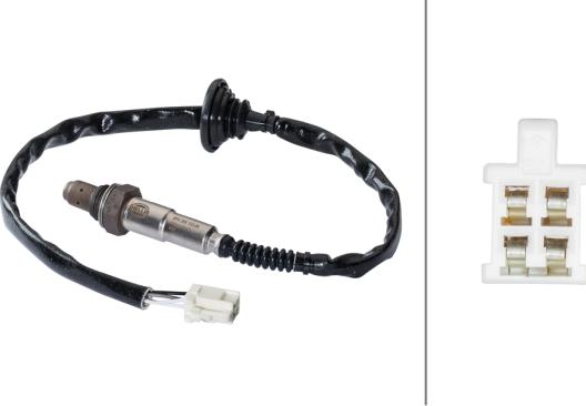 HELLA 6PA 358 103-061 - Лямбда-зонд, датчик кисню autozip.com.ua