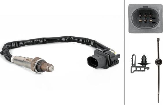 HELLA 6PA 358 103-141 - Лямбда-зонд, датчик кисню autozip.com.ua