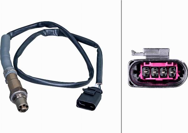 HELLA 6PA 358 229-461 - Лямбда-зонд, датчик кисню autozip.com.ua