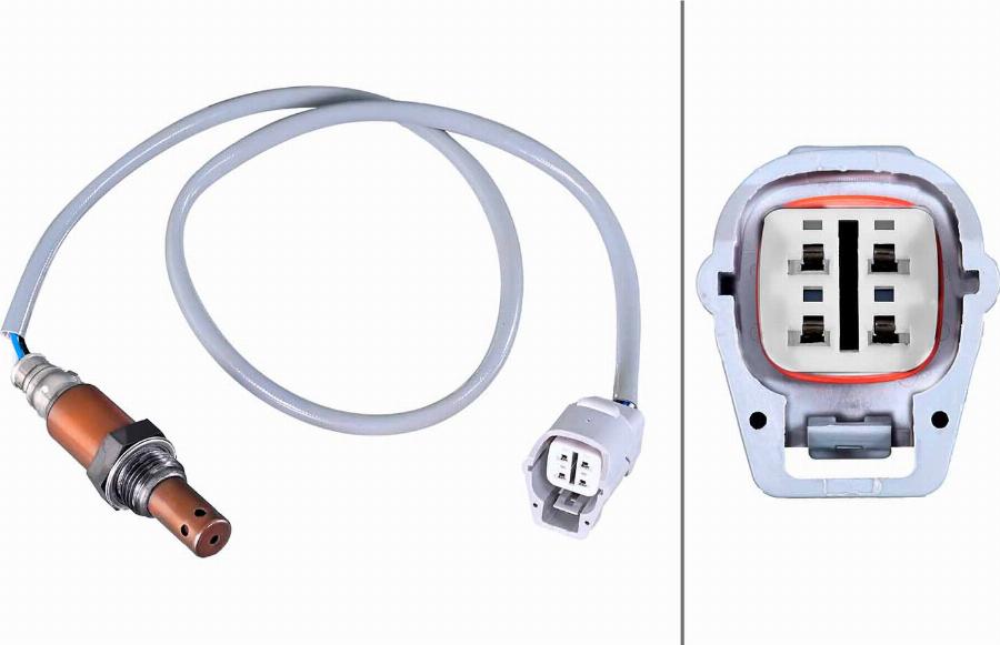 HELLA 6PA 358 229-071 - Лямбда-зонд, датчик кисню autozip.com.ua