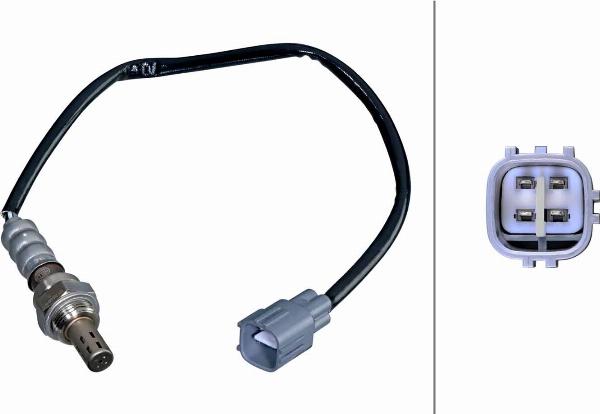 HELLA 6PA 358 229-161 - Лямбда-зонд, датчик кисню autozip.com.ua