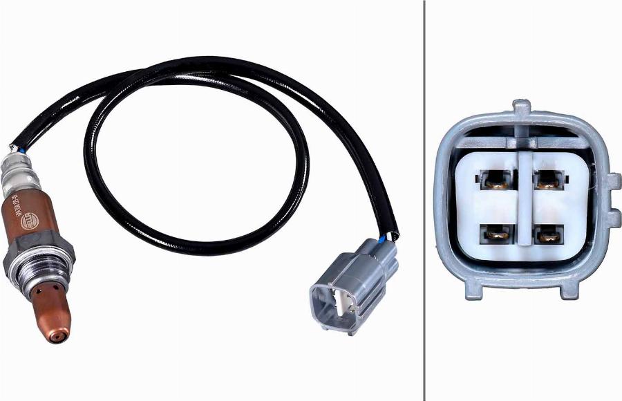 HELLA 6PA 358 229-101 - Лямбда-зонд, датчик кисню autozip.com.ua