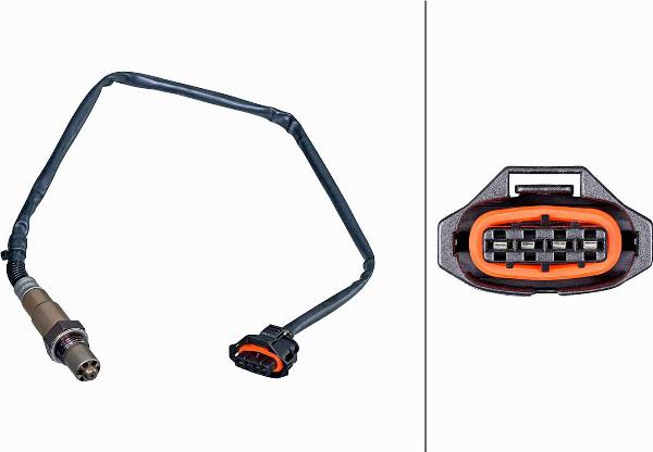 HELLA 6PA 358 229-351 - Лямбда-зонд, датчик кисню autozip.com.ua