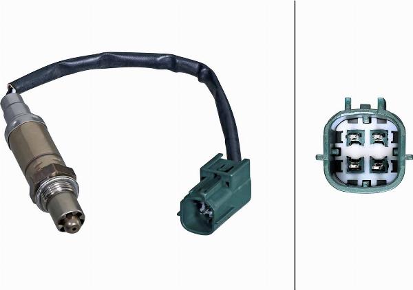 HELLA 6PA 358 229-361 - Лямбда-зонд, датчик кисню autozip.com.ua