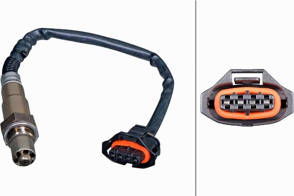 HELLA 6PA 358 229-301 - Лямбда-зонд, датчик кисню autozip.com.ua