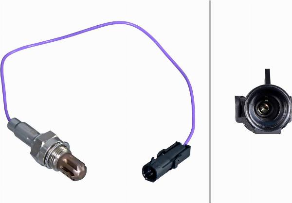 HELLA 6PA 358 229-261 - Лямбда-зонд, датчик кисню autozip.com.ua
