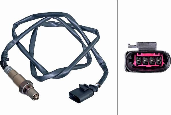 HELLA 6PA 358 229-231 - Лямбда-зонд, датчик кисню autozip.com.ua