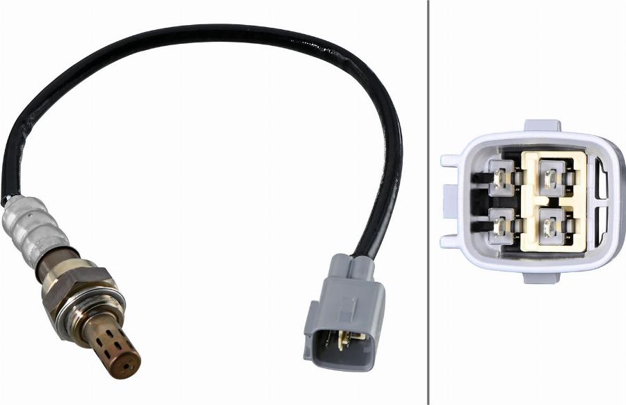 HELLA 6PA 358 221-541 - Лямбда-зонд, датчик кисню autozip.com.ua