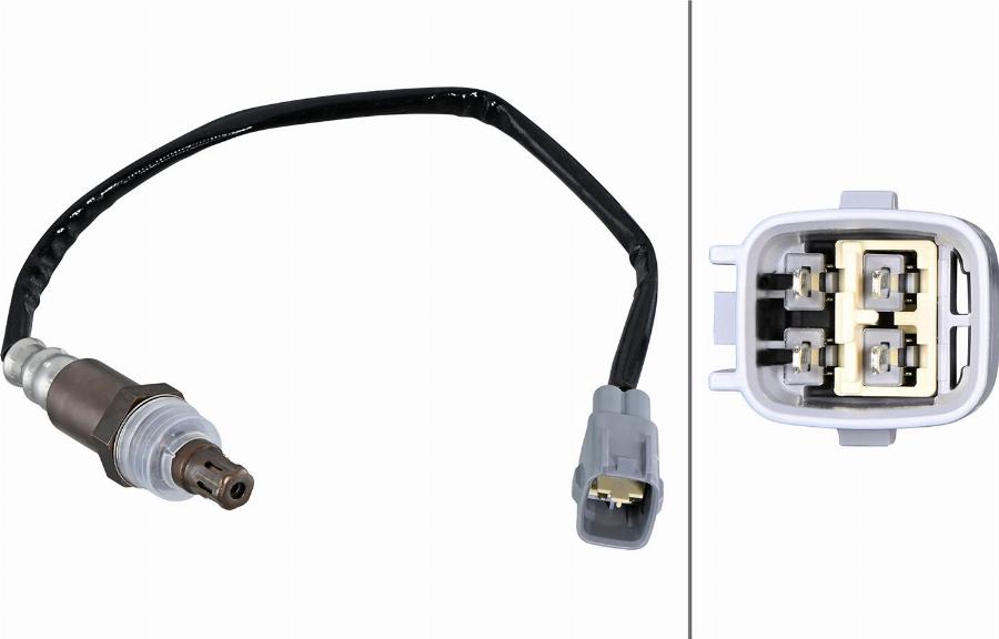 HELLA 6PA 358 221-551 - Лямбда-зонд, датчик кисню autozip.com.ua