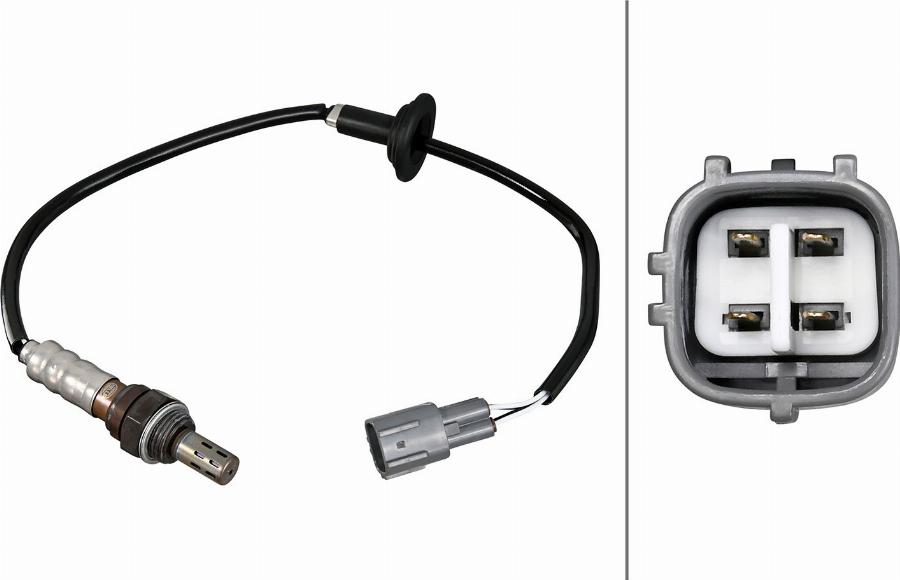 HELLA 6PA 358 221-601 - Лямбда-зонд, датчик кисню autozip.com.ua