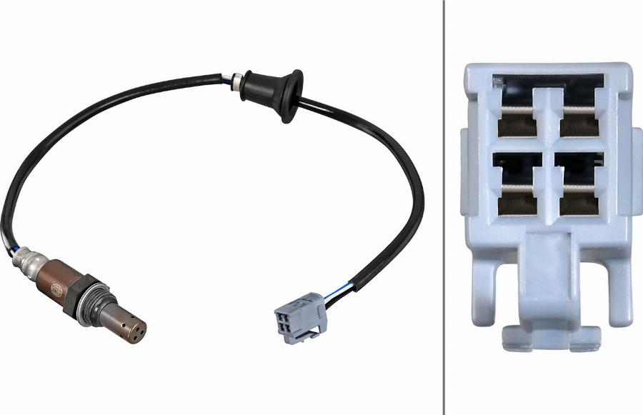 HELLA 6PA 358 221-611 - Лямбда-зонд, датчик кисню autozip.com.ua