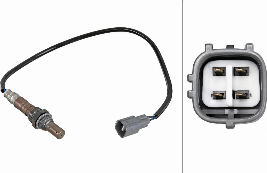 HELLA 6PA 358 221-621 - Лямбда-зонд, датчик кисню autozip.com.ua