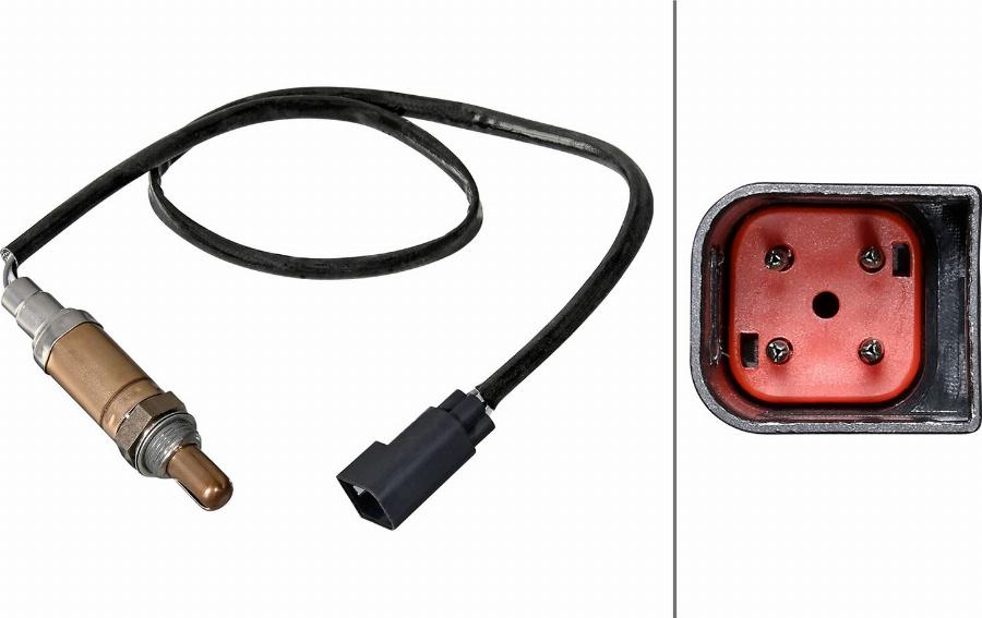 HELLA 6PA 358 221-091 - Лямбда-зонд, датчик кисню autozip.com.ua
