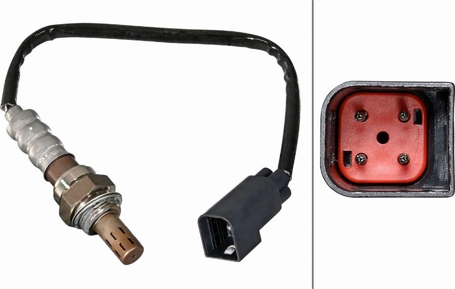 HELLA 6PA 358 221-051 - Лямбда-зонд, датчик кисню autozip.com.ua