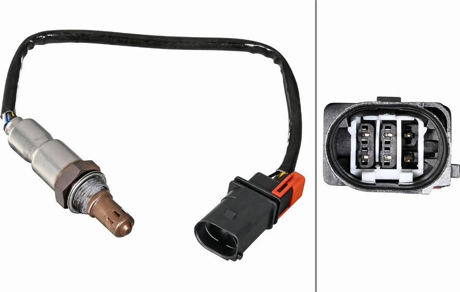 HELLA 6PA 358 221-031 - Лямбда-зонд, датчик кисню autozip.com.ua
