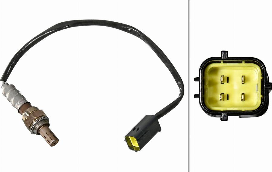 HELLA 6PA 358 221-101 - Лямбда-зонд, датчик кисню autozip.com.ua