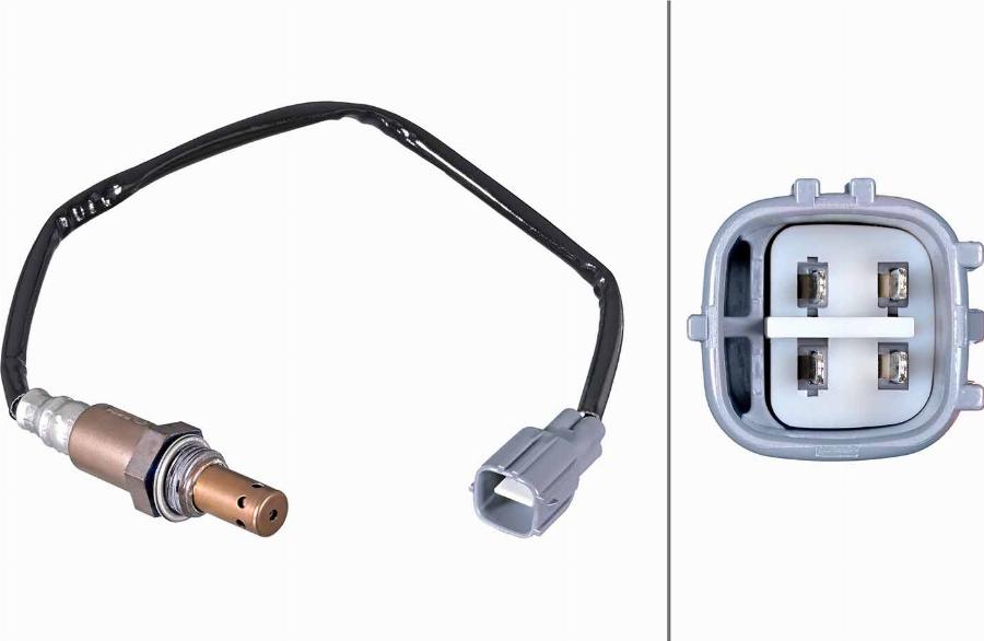 HELLA 6PA 358 221-881 - Лямбда-зонд, датчик кисню autozip.com.ua