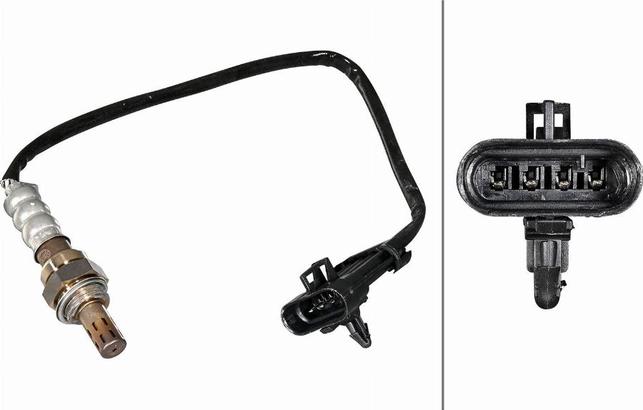 HELLA 6PA 358 221-341 - Лямбда-зонд, датчик кисню autozip.com.ua