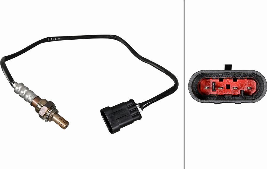 HELLA 6PA 358 221-361 - Лямбда-зонд, датчик кисню autozip.com.ua