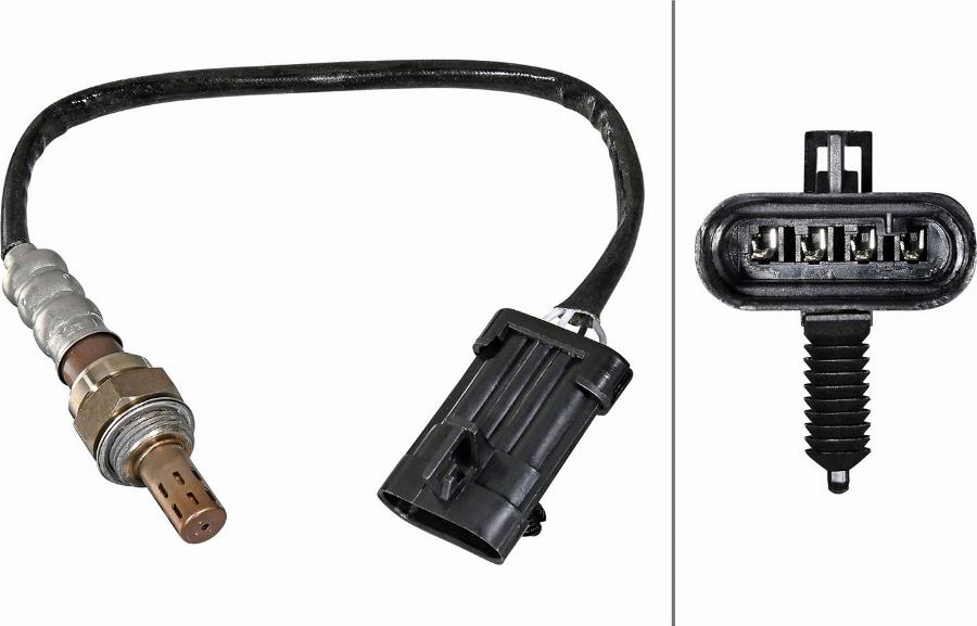 HELLA 6PA 358 221-241 - Лямбда-зонд, датчик кисню autozip.com.ua