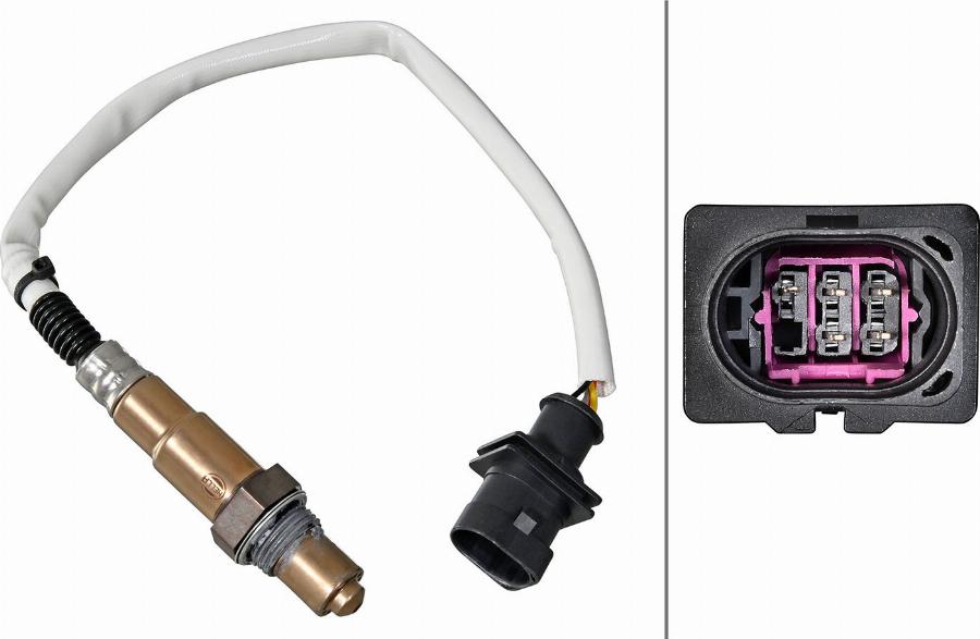 HELLA 6PA 358 221-261 - Лямбда-зонд, датчик кисню autozip.com.ua
