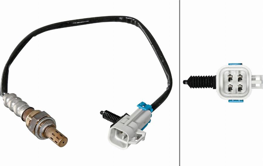 HELLA 6PA 358 221-231 - Лямбда-зонд, датчик кисню autozip.com.ua