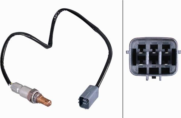 HELLA 6PA 358 221-791 - Лямбда-зонд, датчик кисню autozip.com.ua