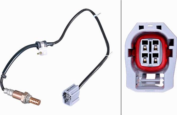 HELLA 6PA 358 221-761 - Лямбда-зонд, датчик кисню autozip.com.ua