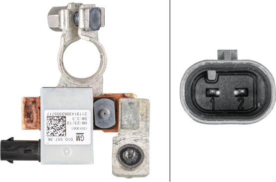 HELLA 6PK 010 557-441 - Датчик, управління акумуляторною батареєю autozip.com.ua