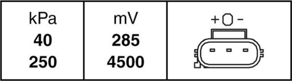 HELLA 6PP 009 400-181 - Датчик, тиск наддуву autozip.com.ua