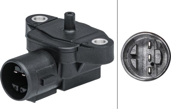 HELLA 6PP009 403-001 - Датчик, тиск у впускний трубі autozip.com.ua
