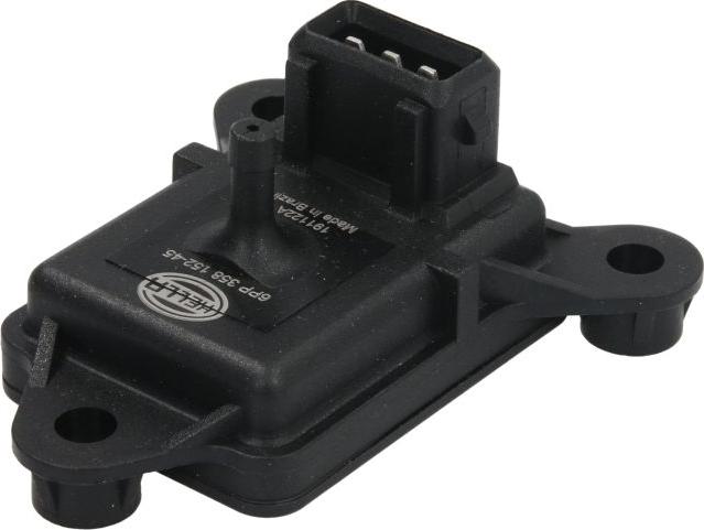 HELLA 6PP358 152-451 - Датчик, тиск наддуву autozip.com.ua