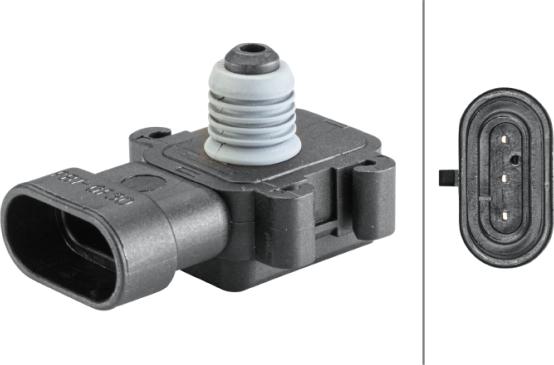 HELLA 6PP 358 152-131 - Датчик, тиск наддуву autozip.com.ua