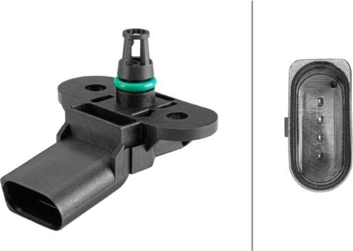 HELLA 6PP 358 152-221 - Датчик, тиск наддуву autozip.com.ua