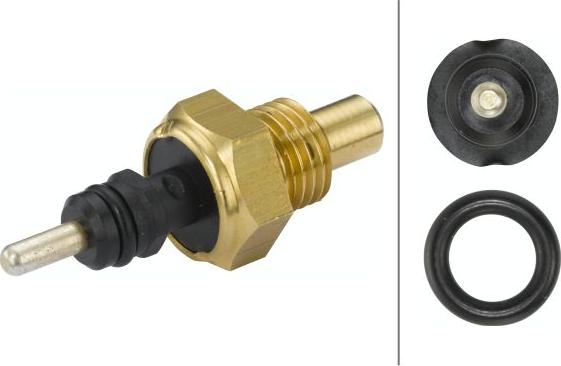 HELLA 6PT 013 113-021 - Датчик, температура охолоджуючої рідини autozip.com.ua