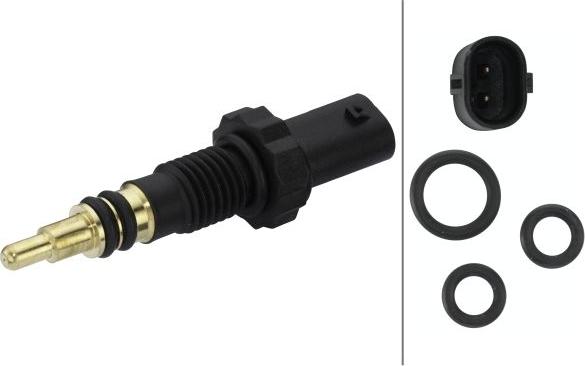 HELLA 6PT 013 113-241 - Датчик, температура охолоджуючої рідини autozip.com.ua