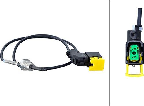 HELLA 6PT358 181-951 - Датчик, температура вихлопних газів autozip.com.ua