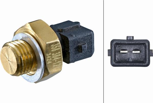 HELLA 6PT 358 384-121 - Датчик, температура охолоджуючої рідини autozip.com.ua