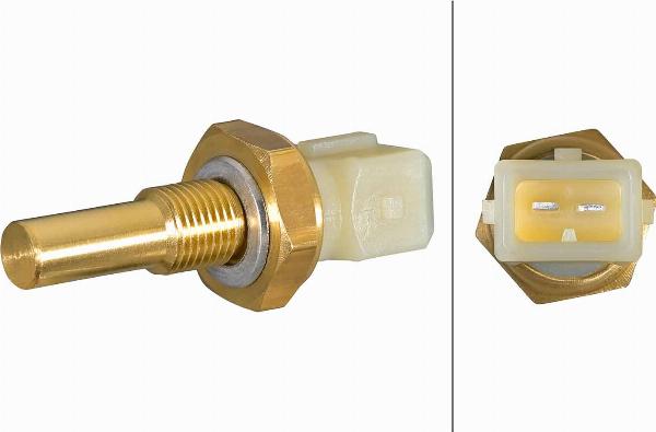 HELLA 6PT 358 385-031 - Датчик, температура охолоджуючої рідини autozip.com.ua